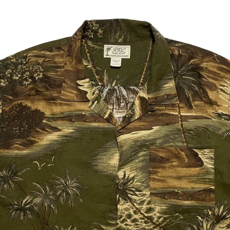 RRL RALPHLAUREN　"TAILYRED FOR THE ISLAND" CAMP SHIRT