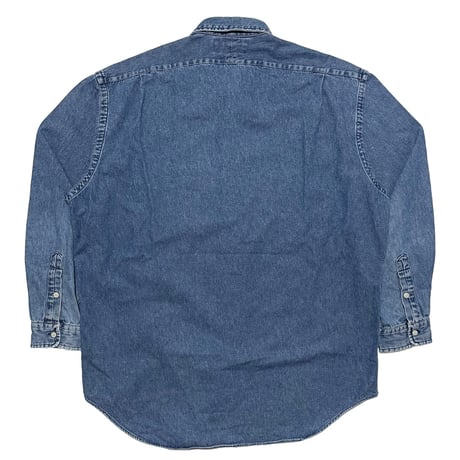 POLO SPORT RALPHLAUREN　 "LOGO EMBROIDERY"  DENIM SHIRT