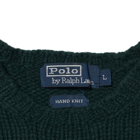 POLO RALPHLAUREN　"GOLDEN RETRIEVER" SWEATER (VINTAGE)