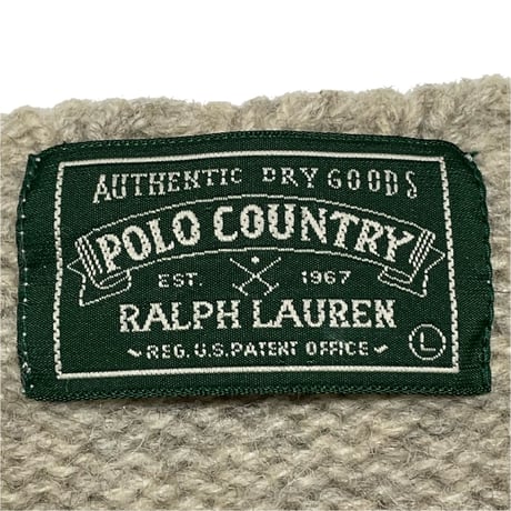 POLO COUNTRY RALPHLAUREN　 "POLO SPORTSMAN" SWEATER
