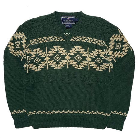 POLO SPORT RALPHLAUREN　"NORDIC" SWEATER