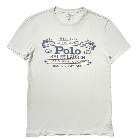 POLO RALPHLAUREN　"LOGO PRINTED" S/S Tee