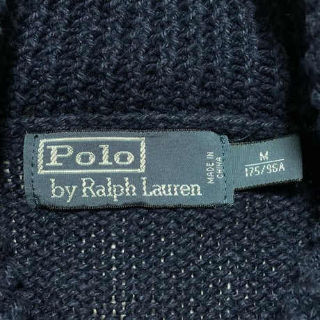 POLO RALPHLAUREN　"USA FLAG" COLLAR SWEATER