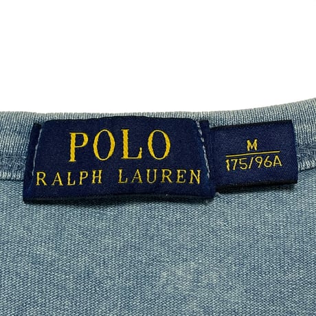 POLO RALPHLAUREN　"DISTRESSED" POCKET S/S TEE