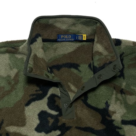 POLO RALPHLAUREN　"CAMOUFLAGE" FLEECE JACKET