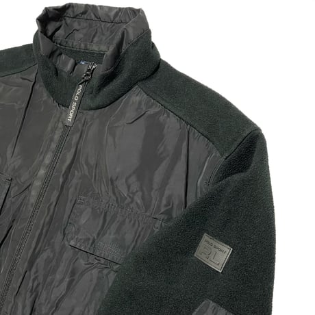 POLO SPORT RALPHLAUREN　FLEECE JACKET (BLACK)