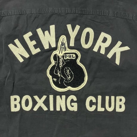 POLO RALPHLAUREN　"NEW YORK BOXING CLUB" WORK SHIRT (1st-M)