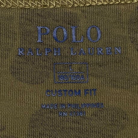 POLO RALPHLAUREN　 "CAMOUFLAGE" S/S TEE