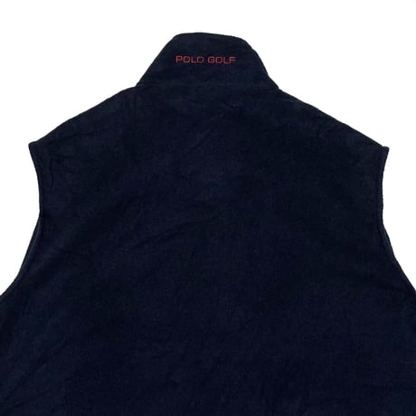 POLO GOLF RALPHLAUREN　"SHIELD LOGO" FLEECE VEST