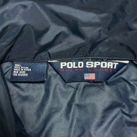 POLO SPORT RALPHLAUREN　"HARF-ZIP" NYLON JACKET