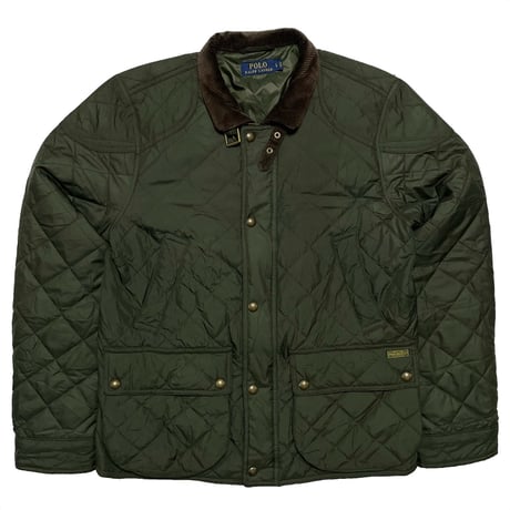 POLO RALPHLAUREN　"CORDUROY COLLAR" QUILTING JACKET