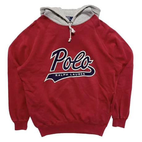 POLO RALPHLAUREN　"SCRIPT LOGO 90s OG" SWEAT HOODIE