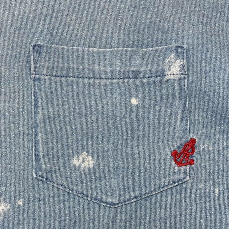 POLO RALPHLAUREN　"DISTRESSED" POCKET S/S TEE