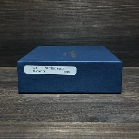 POLO RALPHLAUREN　"LEATHER GOODS" CHECKBOOK WALLET