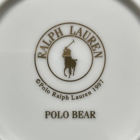 RALPHLAUREN　 "TABLE COLLECTION" POLO BEAR CEREAL BOWL