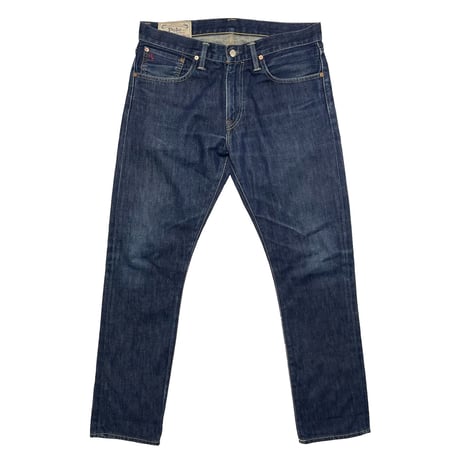 POLO RALPHLAUREN　"VARICK SLIM STRAIGHT" DENIM PANTS