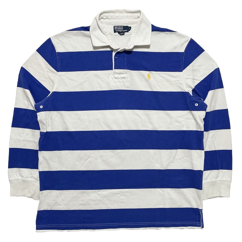 POLO RALPHLAUREN BORDER RUGBY SHIRT | RICKEY MA