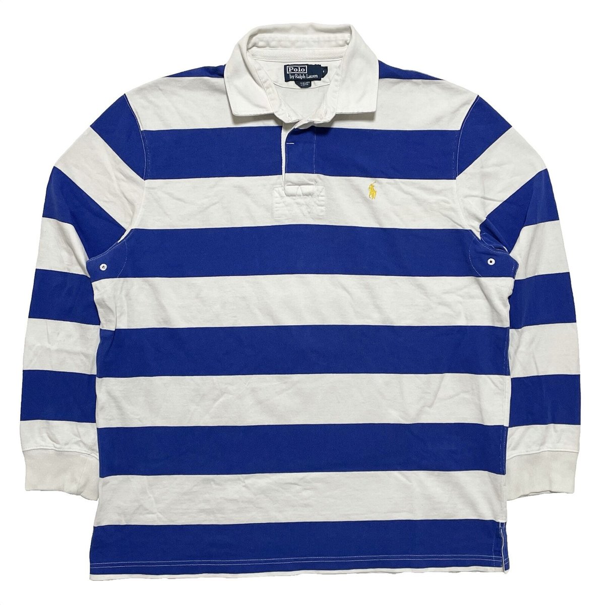 POLO RALPHLAUREN BORDER RUGBY SHIRT | RICKEY MA
