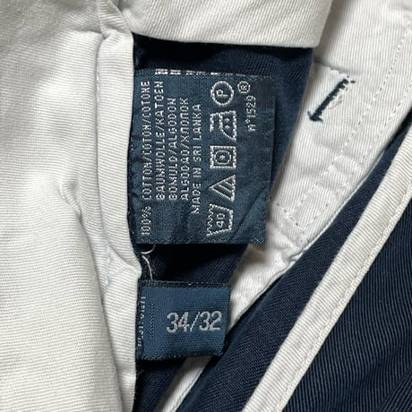 POLO RALPHLAUREN　"CLASSIC POLO CHINO" PROSPECT PANT
