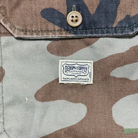 DENIM & SUPPLY RALPHLAUREN　"WORK SHIRT WOODLAND CAMO" L/S SHIRT