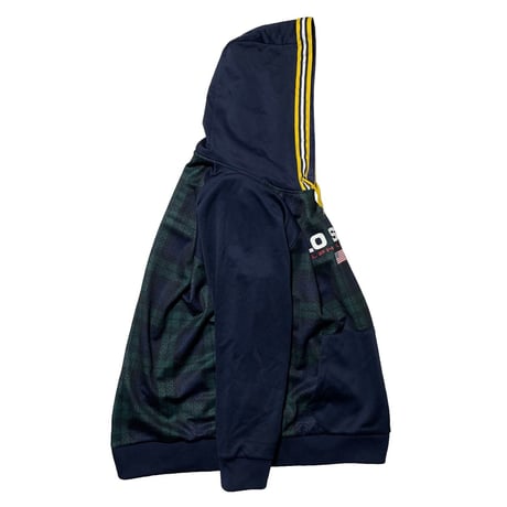 POLO SPORT RALPHLAUREN　"BLACK WATCH" MESH HOODIE