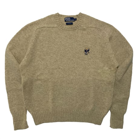 POLO RALPHLAUREN　"POLO BEAR" SWEATER