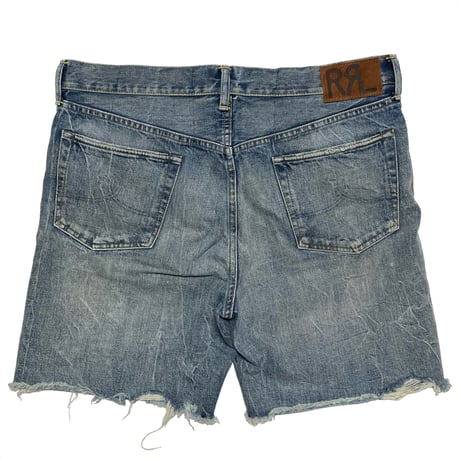 RRL RALPHLAUREN　"CUT OFF" DENIM SHORTS