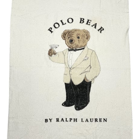 RALPHLAUREN　"SUIT BEAR" BEACH TOWEL