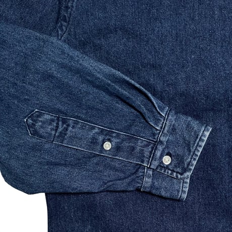POLO COUNTRY RALPHLAUREN　 "COTTON 100%" DENIM BUTTONDOWN SHIRT