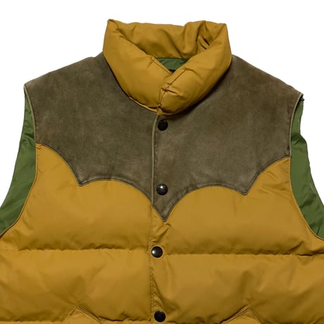 RRL RALPHLAUREN　"LAMB LEATHER" QUILTING VEST