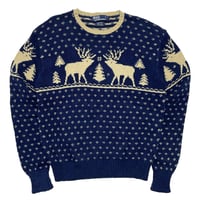 POLO RALPHLAUREN　"REINDEER" SWEATER