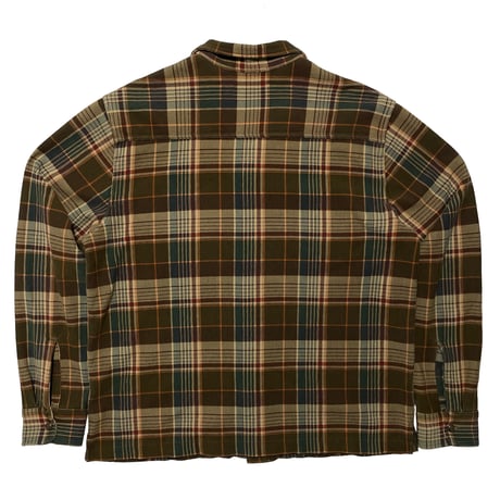 RRL RALPHLAUREN　"OPEN COLLAR" FLANNEL SHIRT