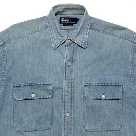 POLO RALPHLAUREN　"CHAMBREY" WORK SHIRT