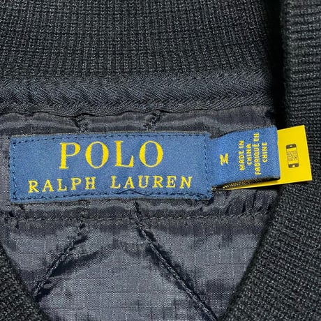 POLO RALPHLAUREN　"BUTTON" QUILTING JACKET