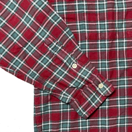 RRL RALPHLAUREN　"TRACK TAG" PLAID SHIRT (90s)
