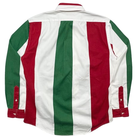 POLO RALPHLAUREN　"STRIPED" BUTTON DOWN SHIRT