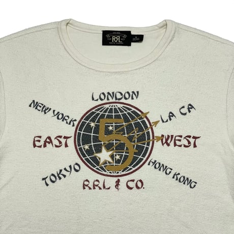 RRL RALPHLAUREN　"TOWEL CLOTH" S/S TEE