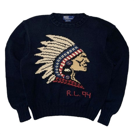 POLO RALPHLAUREN　"NATIVE AMERICANS" SWEATER