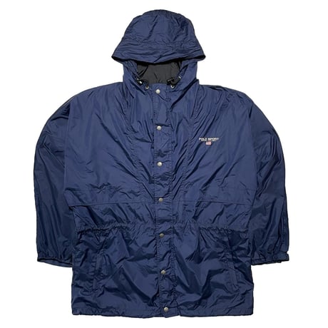 POLO SPORT RALPHLAUREN　"LOGO" NYLON LONG JACKET