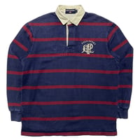 POLO SPORT RALPHLAUREN　"STRIPE" RUGBY SHIRT