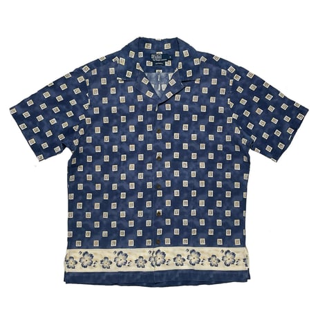 POLO RALPHLAUREN　"CALDWELL" OPEN COLLAR SHIRT