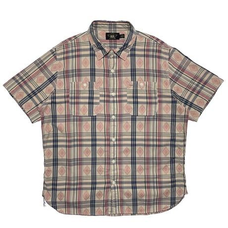 RRL RALPHLAUREN　"JACQUARD" S/S SHIRT