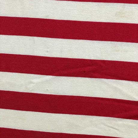 POLO RALPHLAUREN　"MADE IN USA" BORDER S/S POCKET TEE (90s)