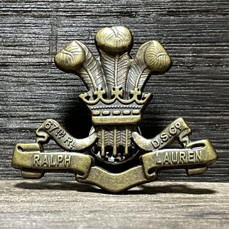 RALPHLAUREN　 "CROWN" METAL BADGE