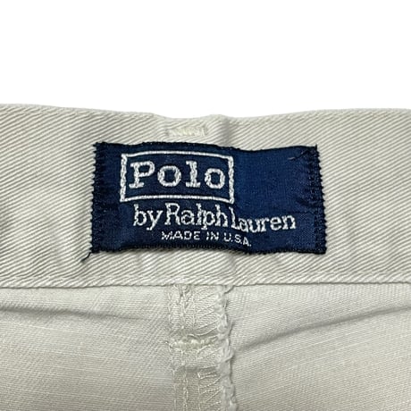 POLO RALPHLAUREN　"MADE IN USA" POLO CHINO SHORTS