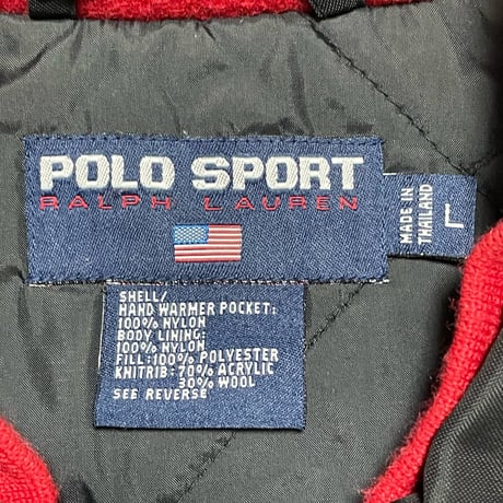 POLO SPORT RALPHLAUREN　"TRAINER" NYLON JACKET