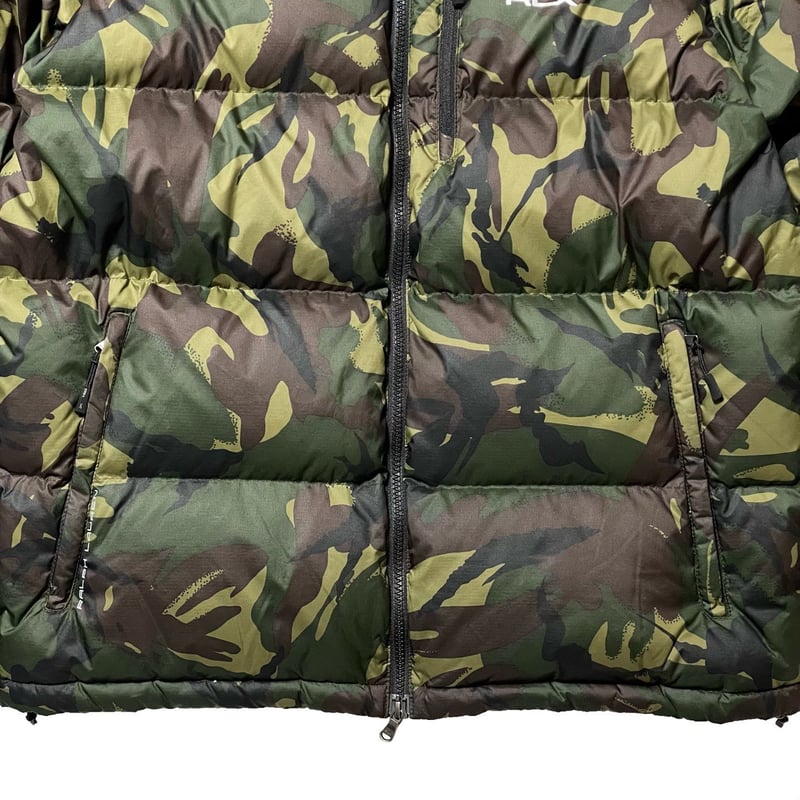 RLX ダウン　ジャケット　カモフラ 中古・古着通販】RLX RALPH LAUREN (アールエルエックスラルフ