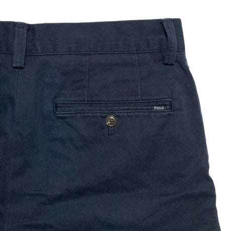 POLO RALPHLAUREN　"NAVY" CHINO SHORTS