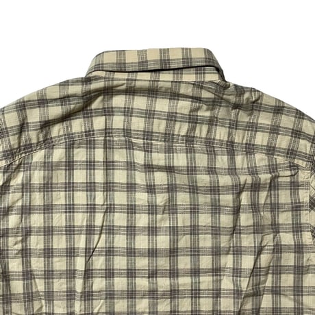 RRL RALPHLAUREN　"CKECKED" DOBBY WORK SHIRT