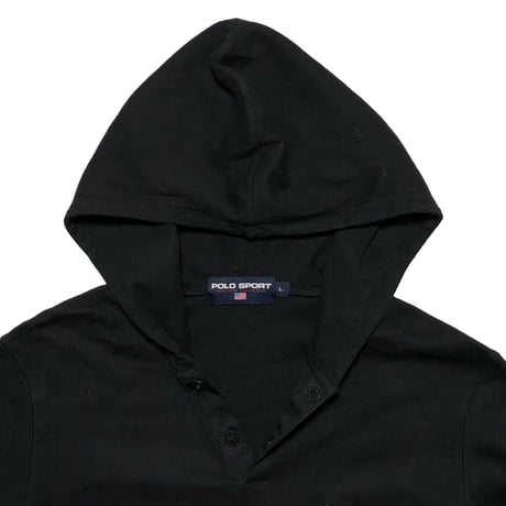 POLO SPORT RALPHLAUREN　"HENLEY NECK" HOODIE